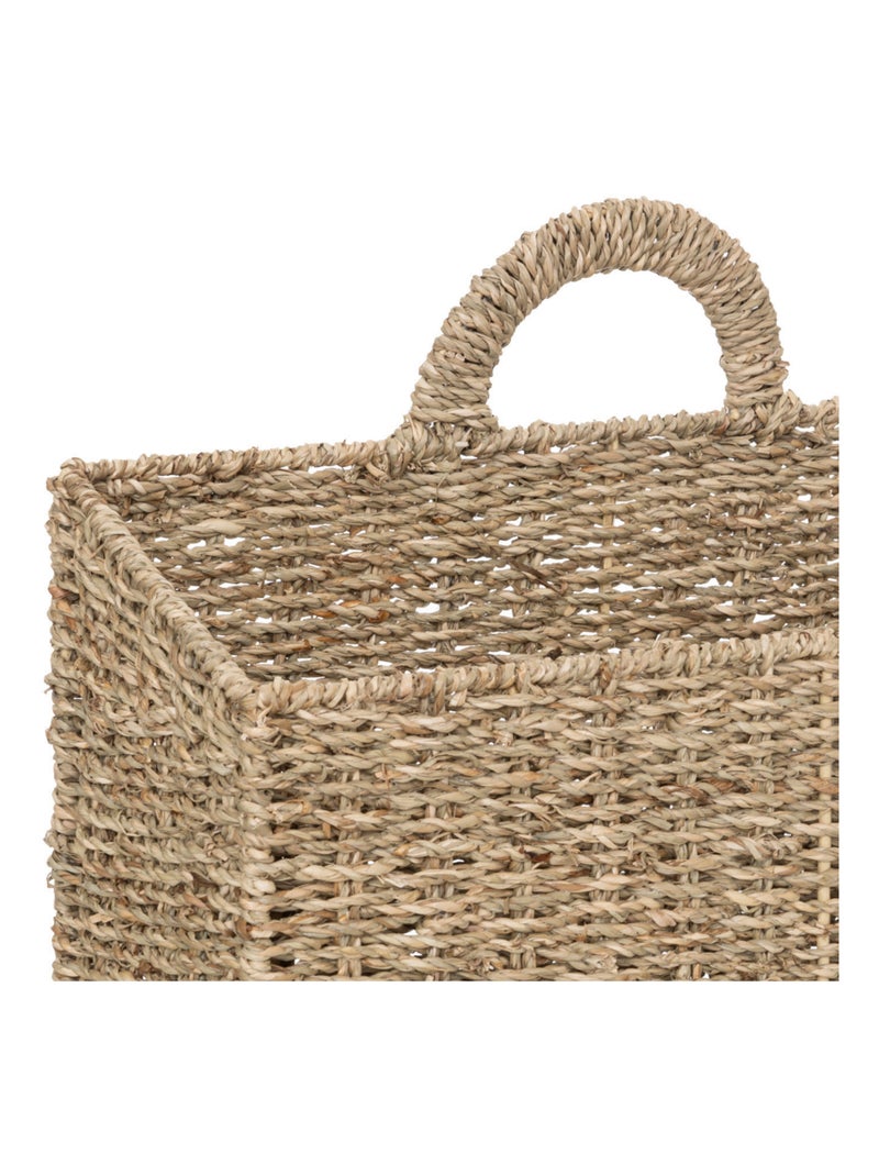 Panier à suspendre en rotin Beige - Kiabi