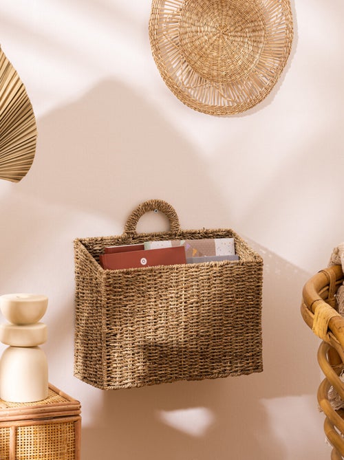 Panier à suspendre en rotin - Kiabi