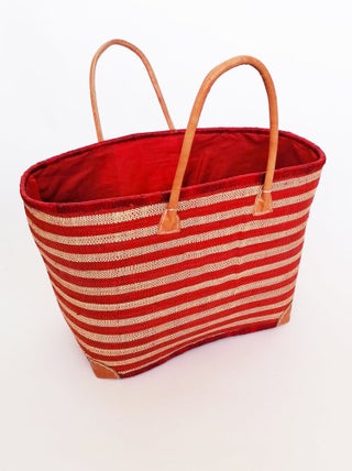 Panier Ambanja GM Rouge avec pochon