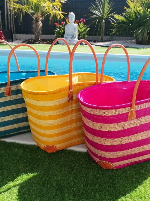 Panier Ambanja GM Safran avec pochon - Kiabi