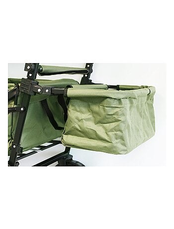 Panier amovible pour Chariot à tirer vert olive