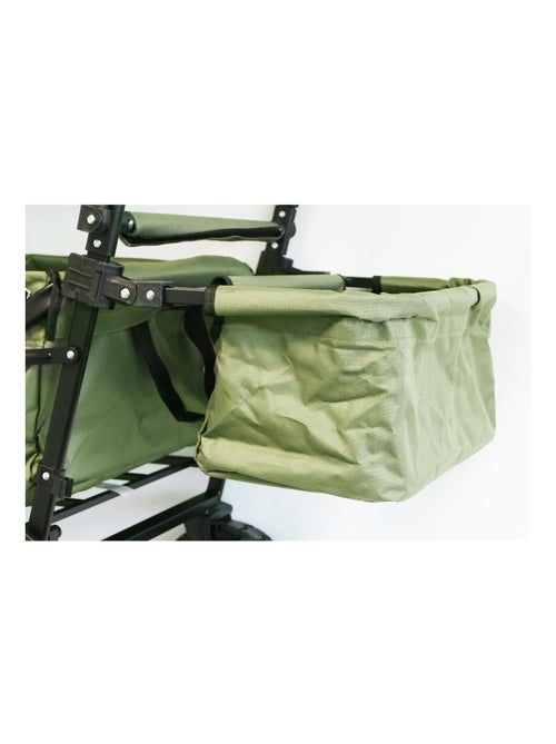 Panier amovible pour Chariot à tirer vert olive - Kiabi