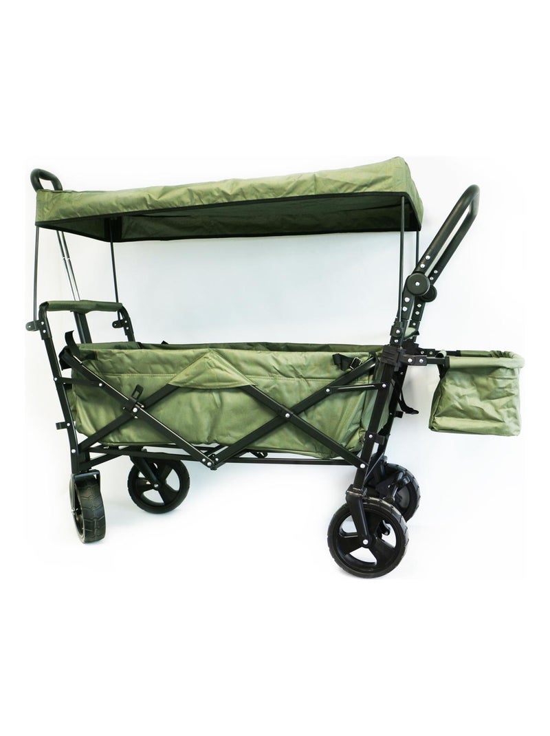 Panier amovible pour Chariot à tirer vert olive Vert - Kiabi