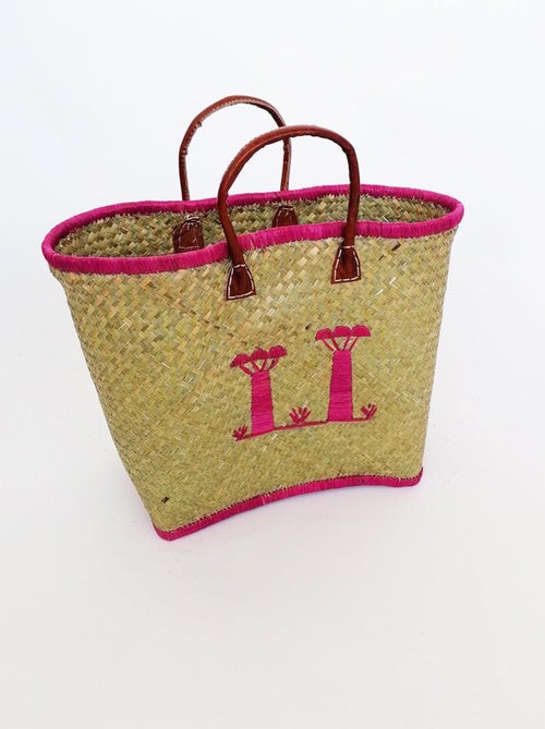 Panier Baobab MM Fuchsia - Kiabi