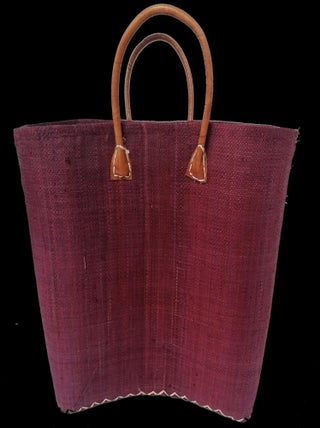 Panier Belo GM Unis Bordeaux