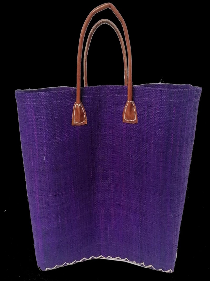Panier Belo GM Unis Prune Violet prune - Kiabi