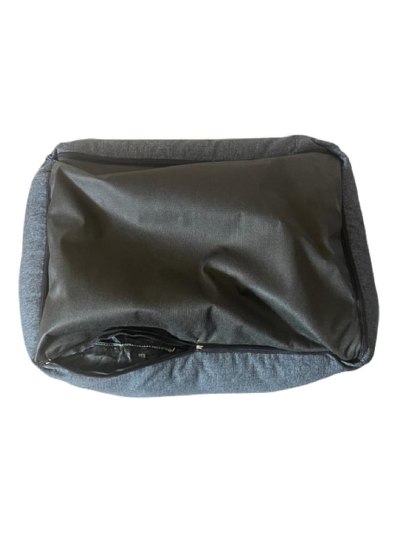 PANIER CHIEN 100% DEHOUSSABLE BLEU Bleu - Kiabi