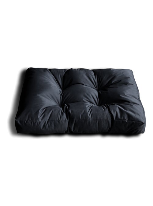 Panier chien déhoussable 75x50x10 cm noir - Kiabi