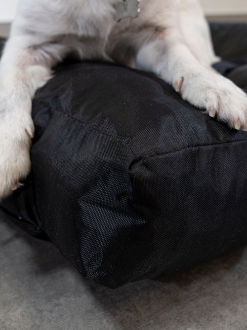 Panier chien déhoussable 75x50x10 cm noir - Kiabi