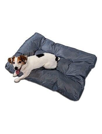 Panier chien déhoussable 90x65x10 cm noir