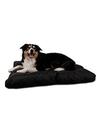 Panier chien déhoussable 90x65x10 cm noir