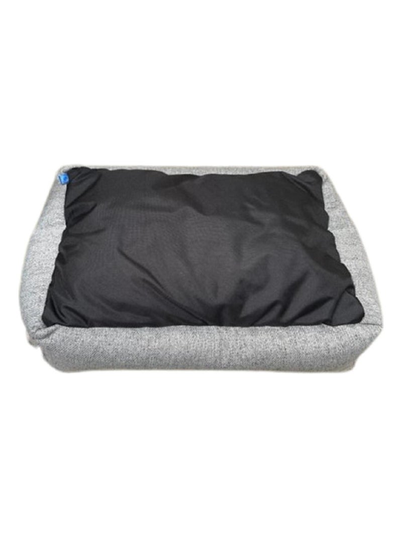 PANIER CHIEN POLYESTER ET FOURRURE GRIS Gris - Kiabi