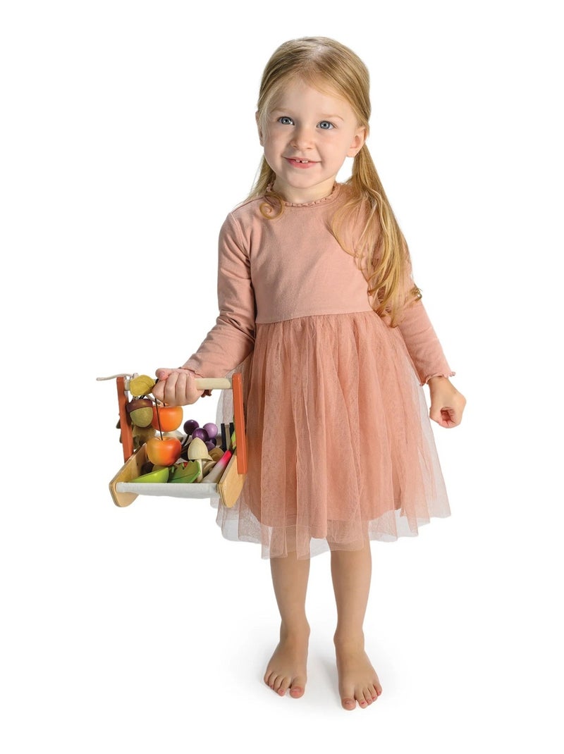 Panier cueillette sauvage Beige - Kiabi