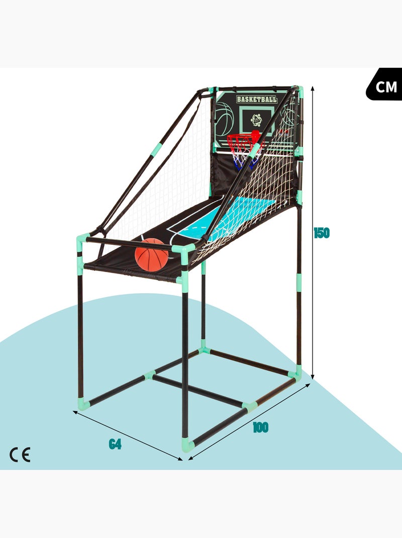 Panier de basket avec cadre de retour et tableau d'affichage électronique cb games N/A - Kiabi