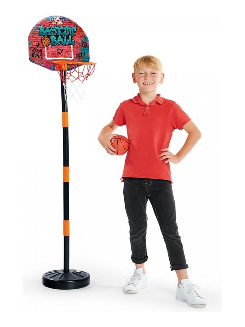 Panier de basket-ball avec support Multicolore - Kiabi