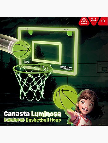 Panier de basket-ball junior fluorescent cb sports