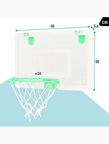 Panier de basket-ball junior fluorescent cb sports