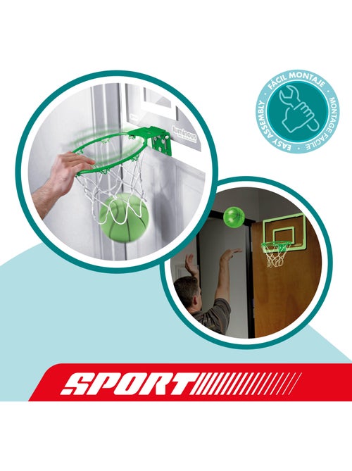 Panier de basket-ball junior fluorescent cb sports - Kiabi