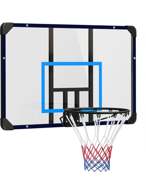 Panier de basket-ball mural avec visserie acier pc - Kiabi