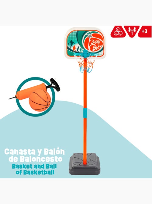 Panier de basket-ball pour enfants avec ballon cb toys - Kiabi Panier de basket-ball pour enfants avec ballon cb toys - Kiabi