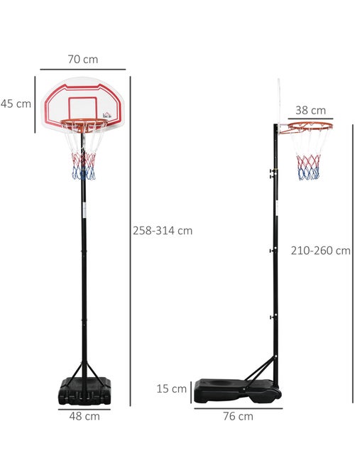 Panier de basket-ball sur pied - Kiabi