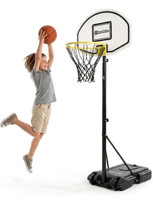 Panier de Basket Enfant avec Roues Réglable Hauteur 165-215cm 73x49cm - Kiabi Panier de Basket Enfant avec Roues Réglable Hauteur 165-215cm 73x49cm - Kiabi