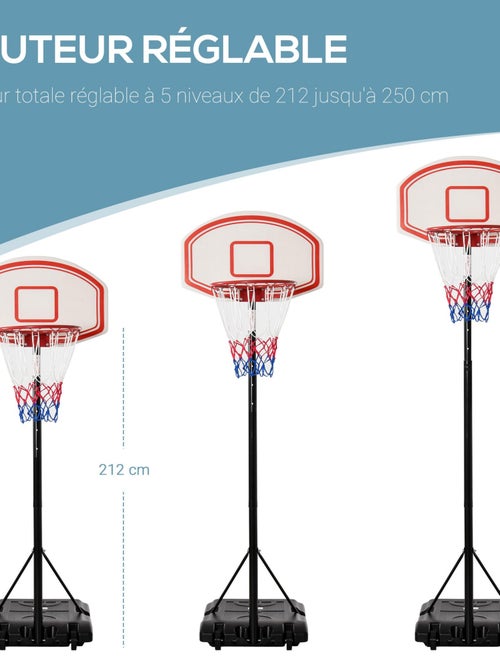 Panier de basket sur pied - Kiabi