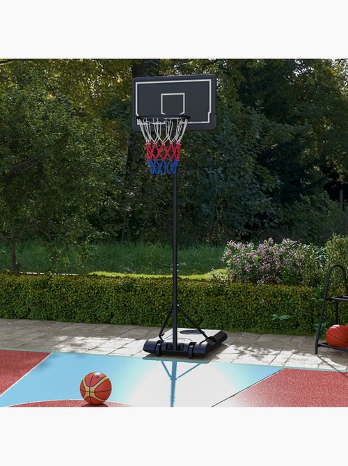 Panier de basketball sur pied hauteur réglable h.182-213/220-250 cm - Kiabi