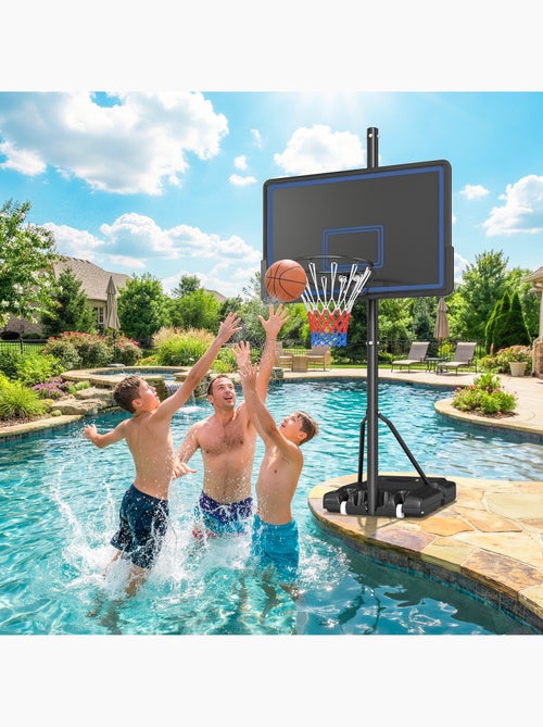 Panier de basketball sur pied mobile réglable - Kiabi