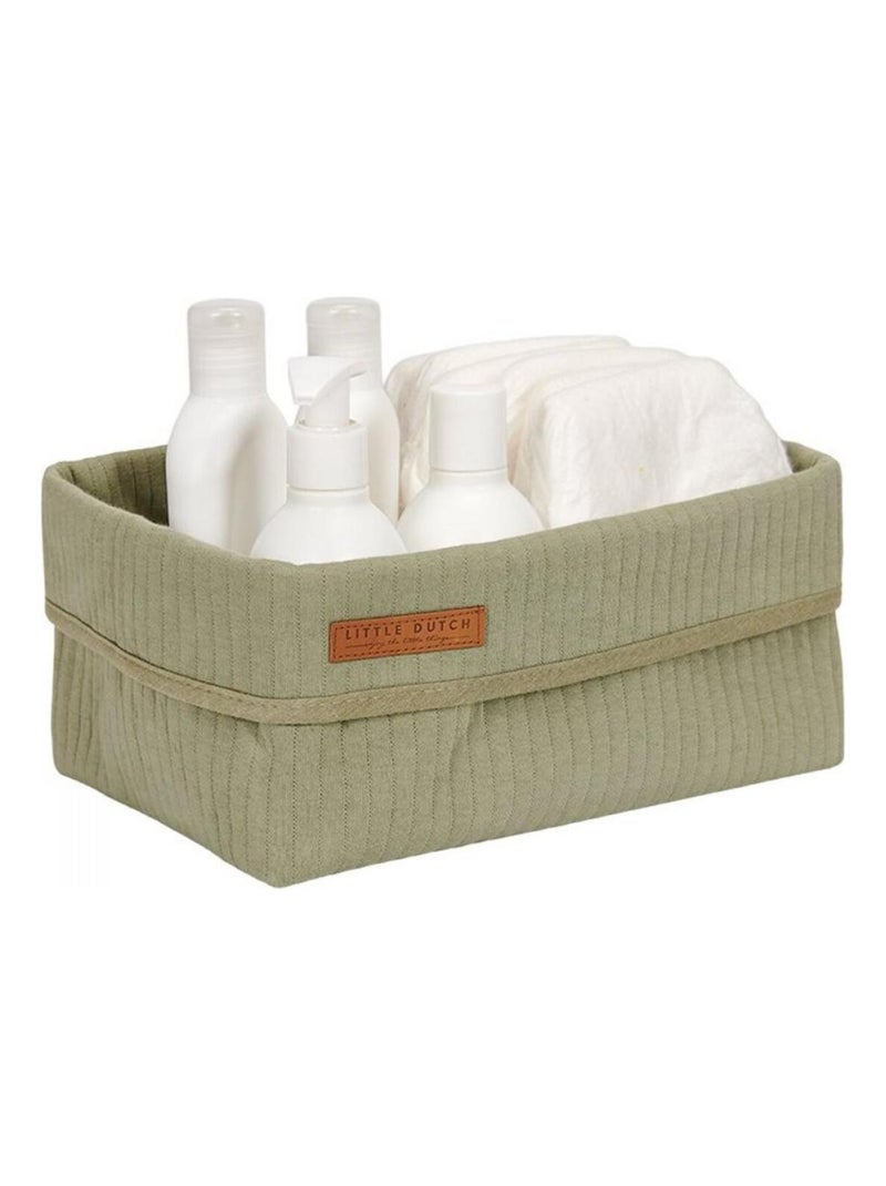 Panier de commode grand modèle - Pure Olive Vert - Kiabi