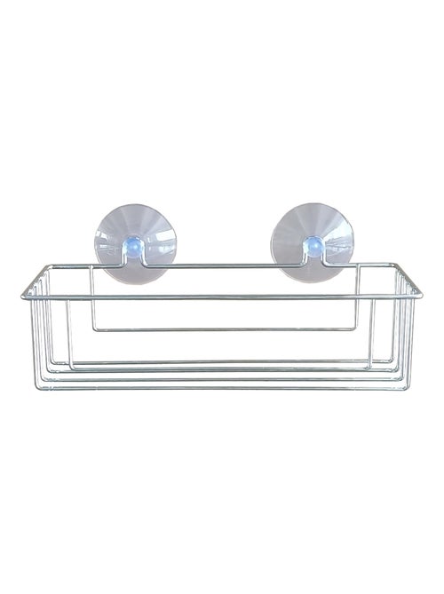 Panier de douche  basic chrome - Kiabi