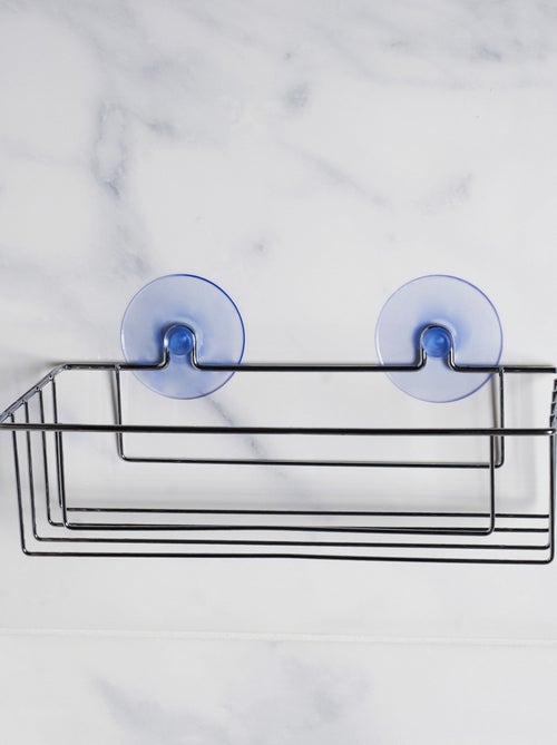 Panier de douche  basic chrome - Kiabi