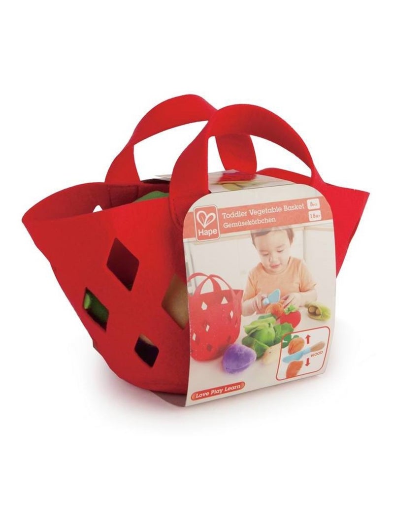 Panier de légumes en feutrine Multicolore - Kiabi