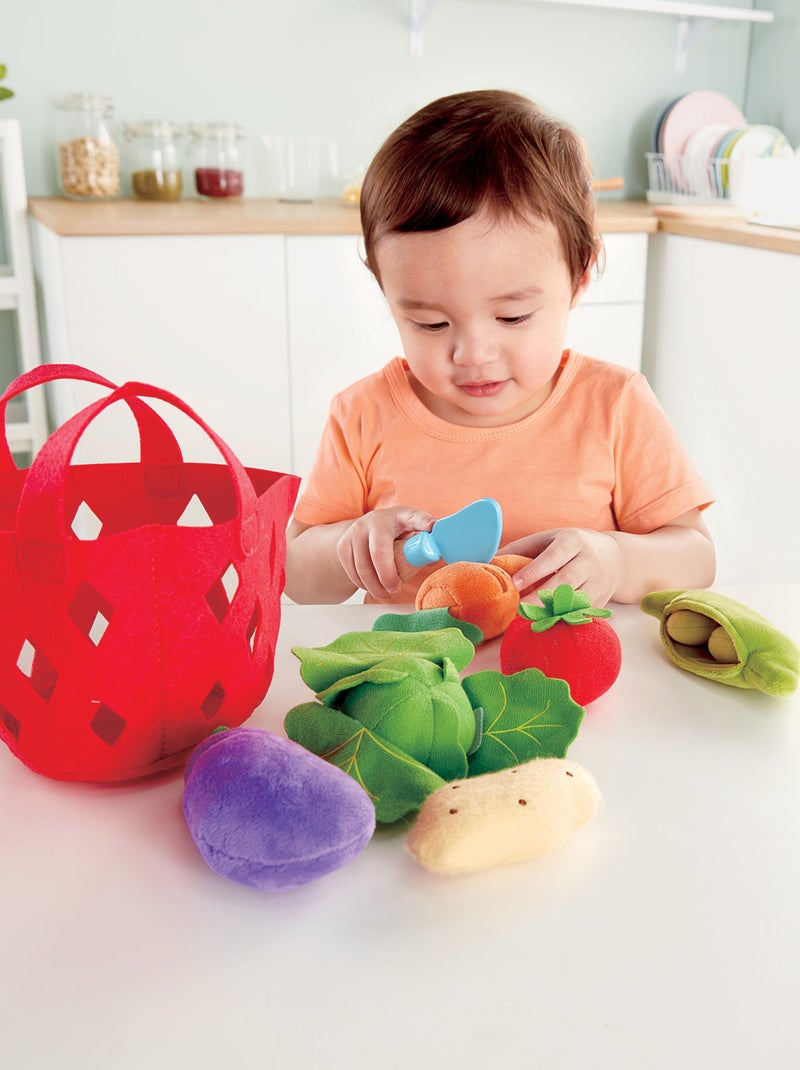 Panier de légumes en feutrine Multicolore - Kiabi