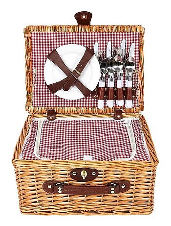 Panier de pique nique pour 4 personnes