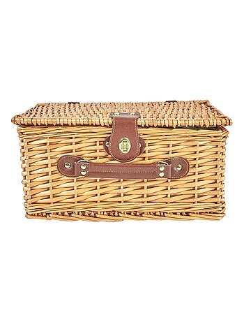 Panier de pique nique pour 4 personnes vert