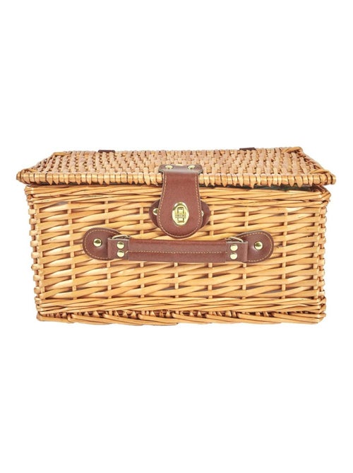 Panier de pique nique pour 4 personnes vert - Kiabi