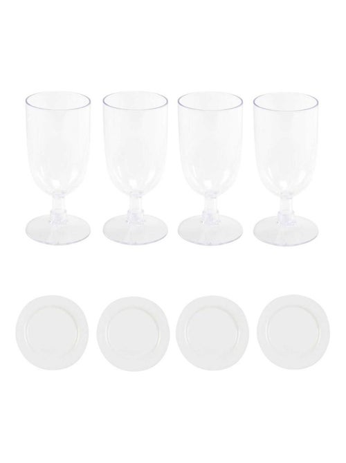 Panier de pique nique pour 4 personnes vert - Kiabi
