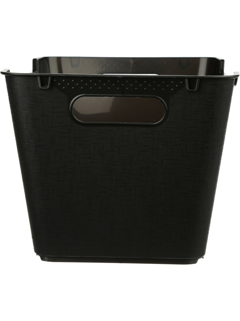 Panier de rangement 12L Jazz JAZZY gris anthracite - Kiabi