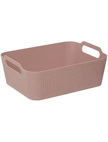 Panier de rangement 12L texturé ARCHE