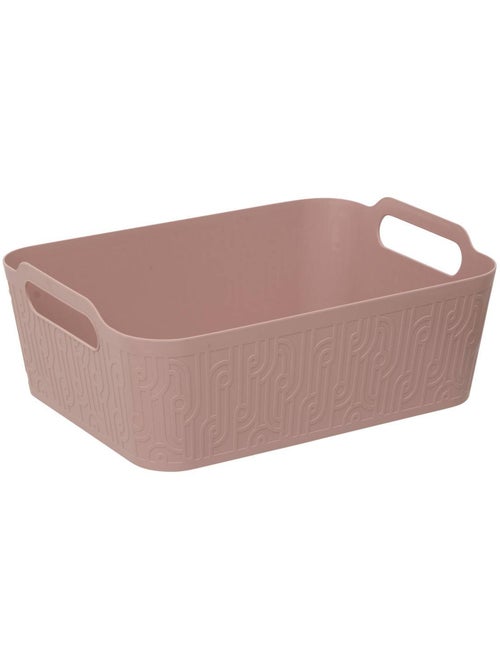 Panier de rangement 12L texturé ARCHE - Kiabi