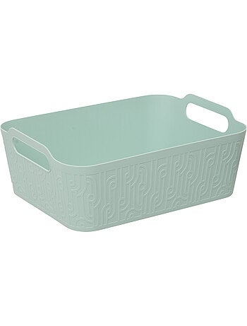 Panier de rangement 12L texturé ARCHE