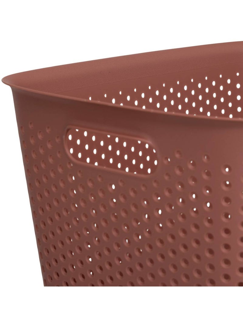 Panier de rangement 17L TILA Terracotta - Kiabi