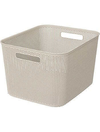 Panier de rangement 19L CROCHY