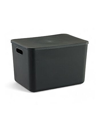 Panier de rangement avec couvercle plastique EQUIPMENT