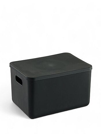 Panier de rangement avec couvercle plastique EQUIPMENT