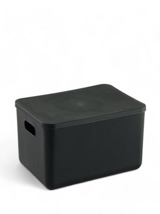 Panier de rangement avec couvercle plastique EQUIPMENT