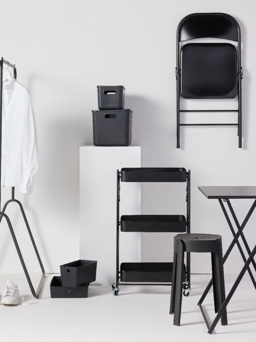 Panier de rangement avec couvercle plastique EQUIPMENT - Kiabi