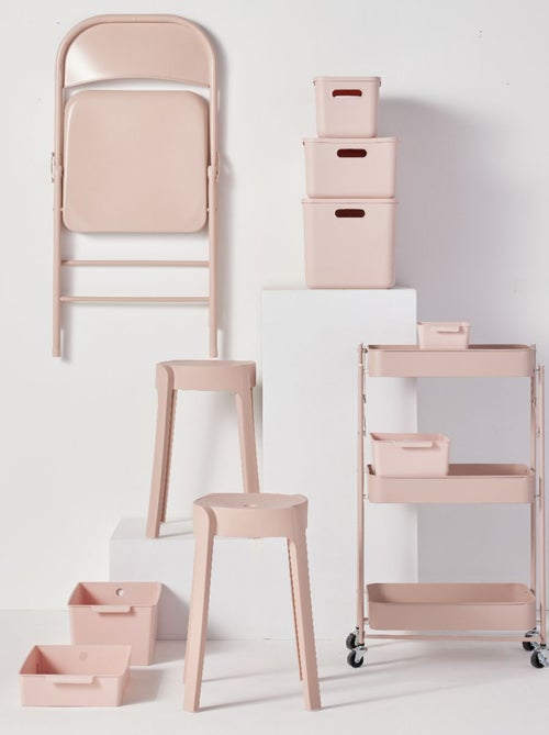 Panier de rangement avec couvercle plastique EQUIPMENT - Kiabi