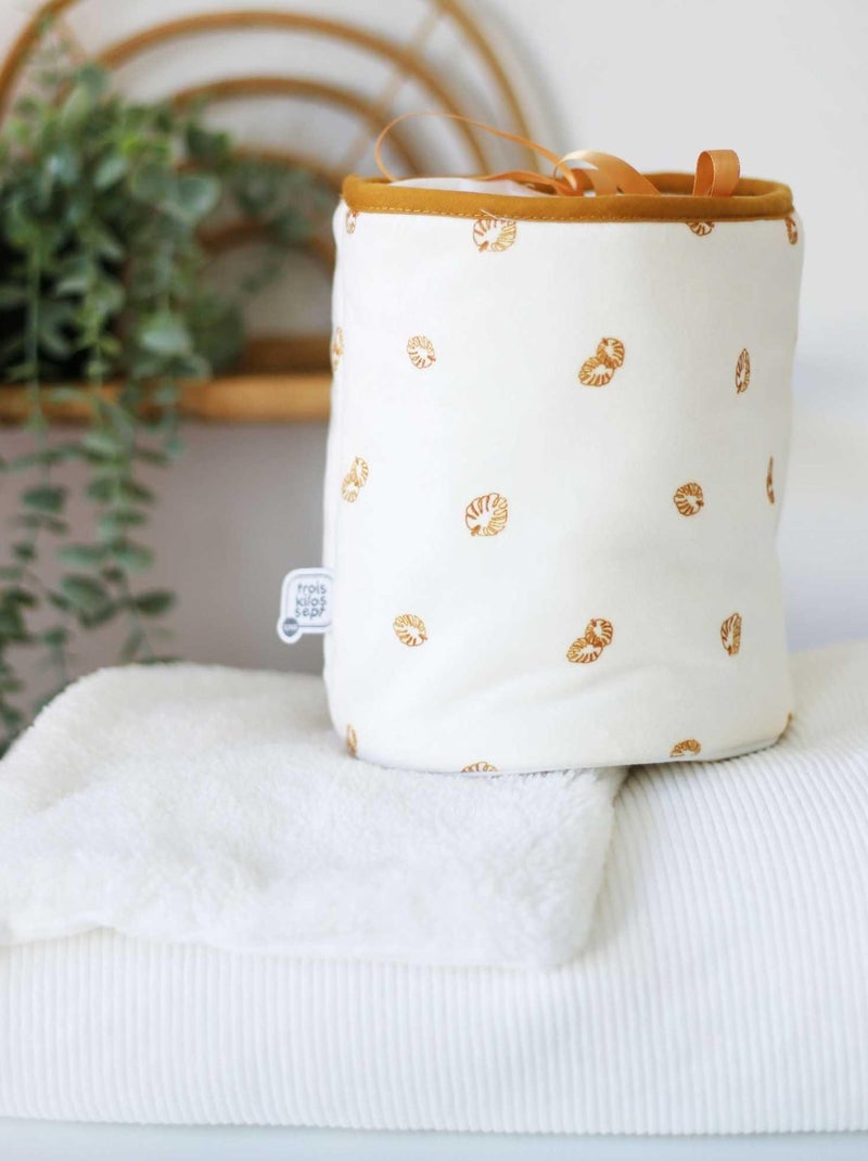Panier De Rangement Blanc - Kiabi